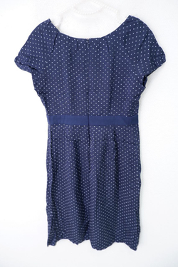 Платье Oodji в мелкий горох 42 размер