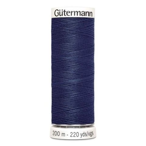 Нить Sew-All 200 м, Gutermann, 537 т.серо-синий джинс