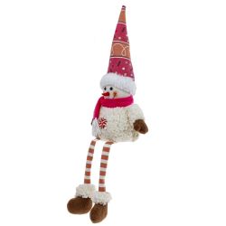 GAEM Игрушка набивная "Снеговик", L16 W8 H48/30 см