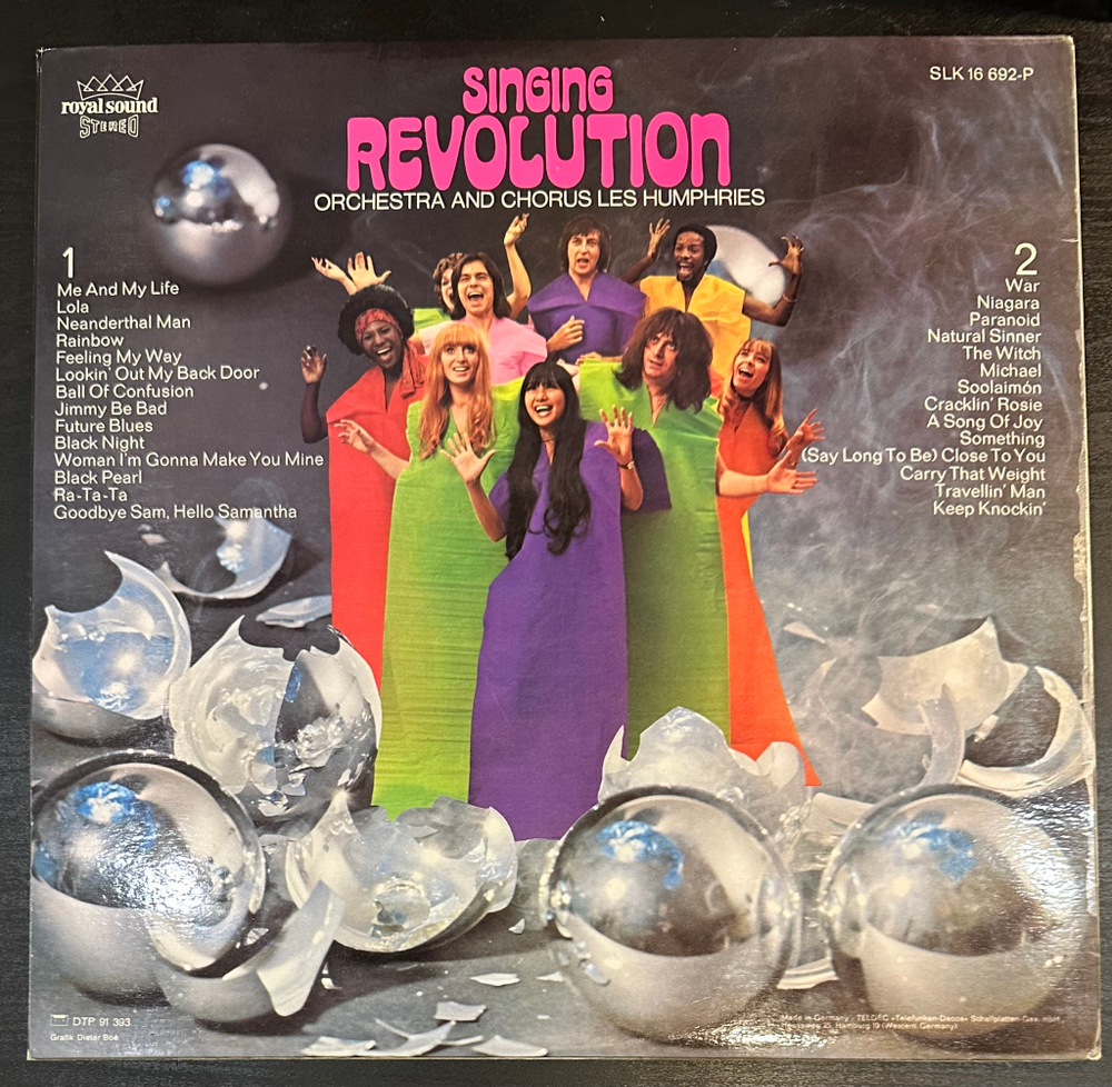 Orchestra And Chorus Les Humphries - Singing Revolution (Германия 1971г.)