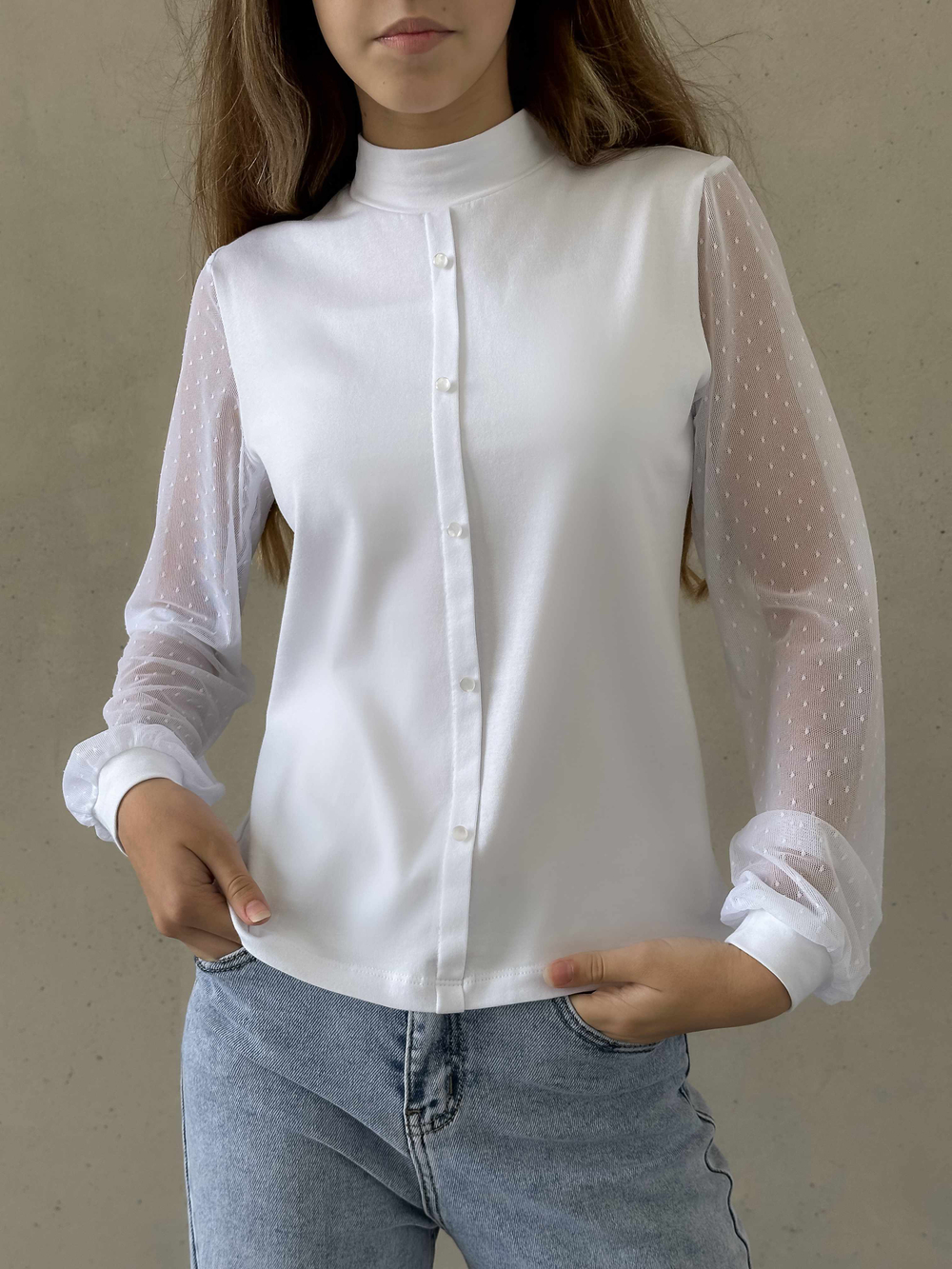 Водолазка для девочки 6022