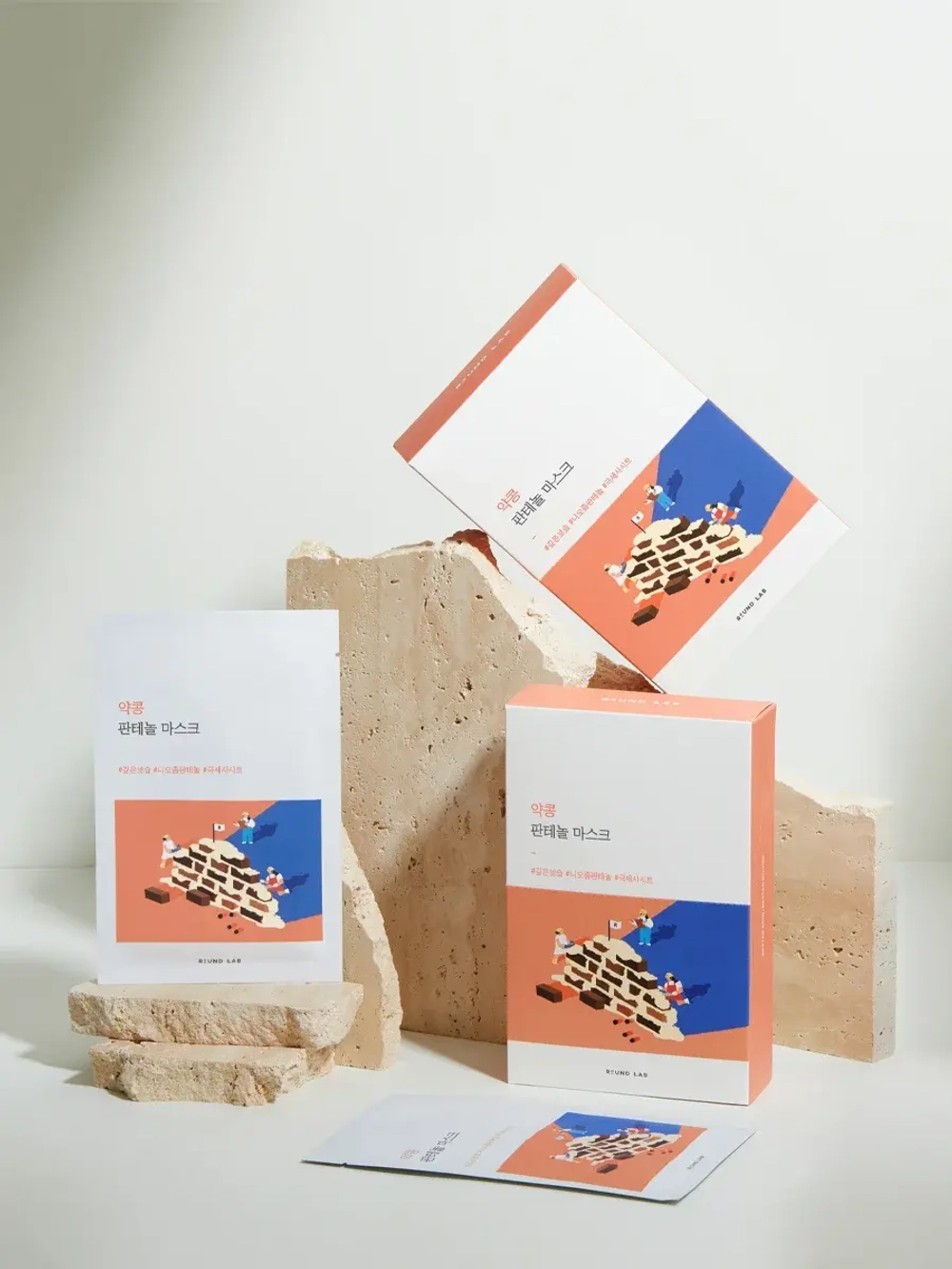 Round Lab Питательная тканевая маска с пантенолом и чёрной соей Soybean Panthenol Mask 25 мл