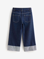 Джинсы широкие для девочки Next N95-133, Темно-синий