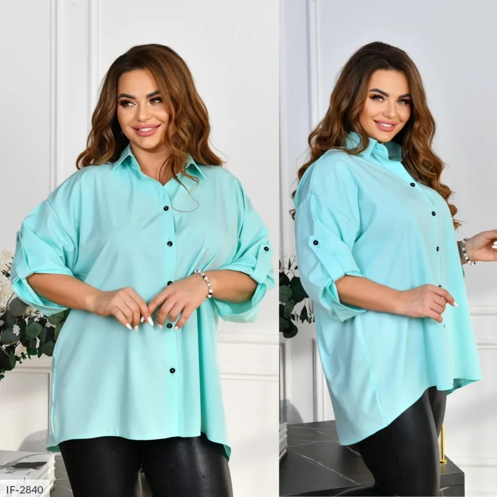 Рубашка IF-2836 Фабрика Моды