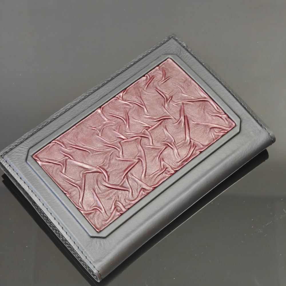 Ежедневник А5 «Герб РФ» (съемная обложка из натуральной кожи) в футляре