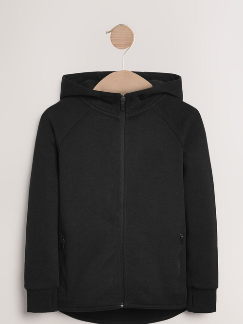Толстовка на молнии с капюшоном и джоггеры в комплекте для мальчика Next 296-799, Черный