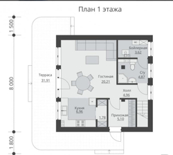 Проект Дома 93,5 кв. м К-135