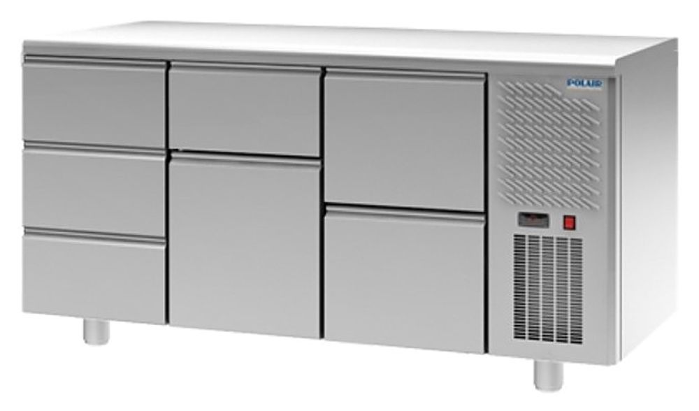 Стол холодильный POLAIR TM3GN-312-G без борта