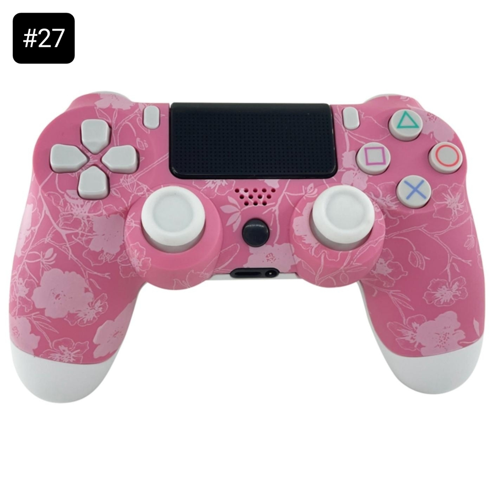 Беспроводной джойстик, геймпад с принтами Супергероев "Sony PS4 Dualshock 4v2" wireless controller 27 цветов (Реплика)
