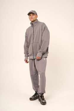 Толстовка KUL'TURA "ZIPPER" Ртуть