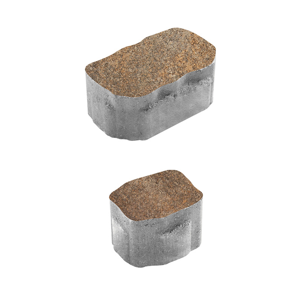 Тротуарная плитка Арена - Листопад гранит Клен, комплект из 2 видов плит