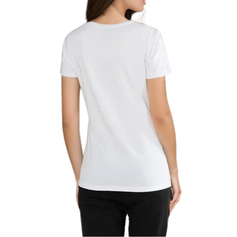 Женская футболка белая Emporio Armani 163139_CC318 00110