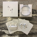 Bluetooth гарнитура AirPods 3, Bluetooth 5.0, с зарядным боксом, белый