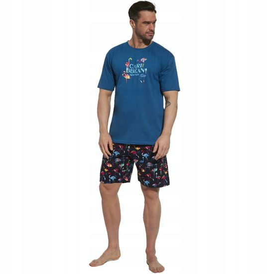 Пижама мужская с коротким рукавом и шортами Cornette Flamingo 326/124