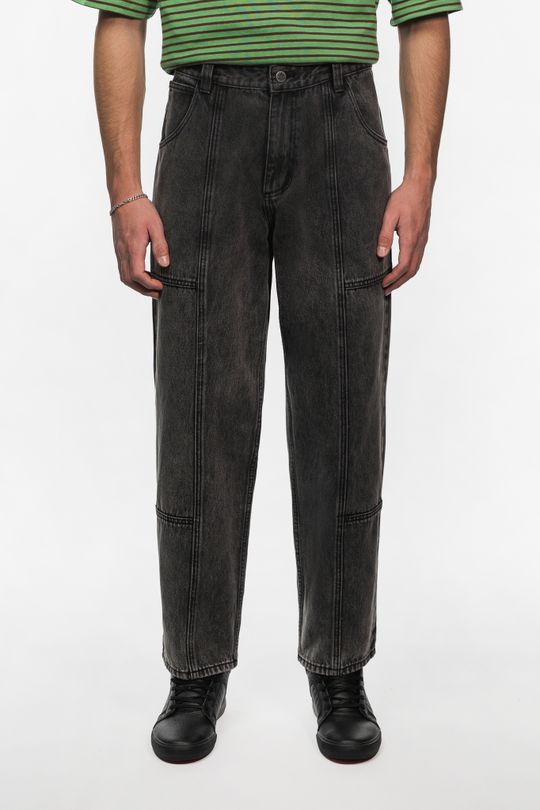 Джинсы Ymkashix Block серые