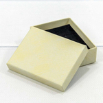 Коробка Ювелирная 7х9х2.8 см (Бежевый)