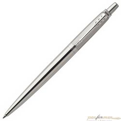 Шариковая ручка Parker Jotter Premium K176 St Steel Diagonal CT (1953197)