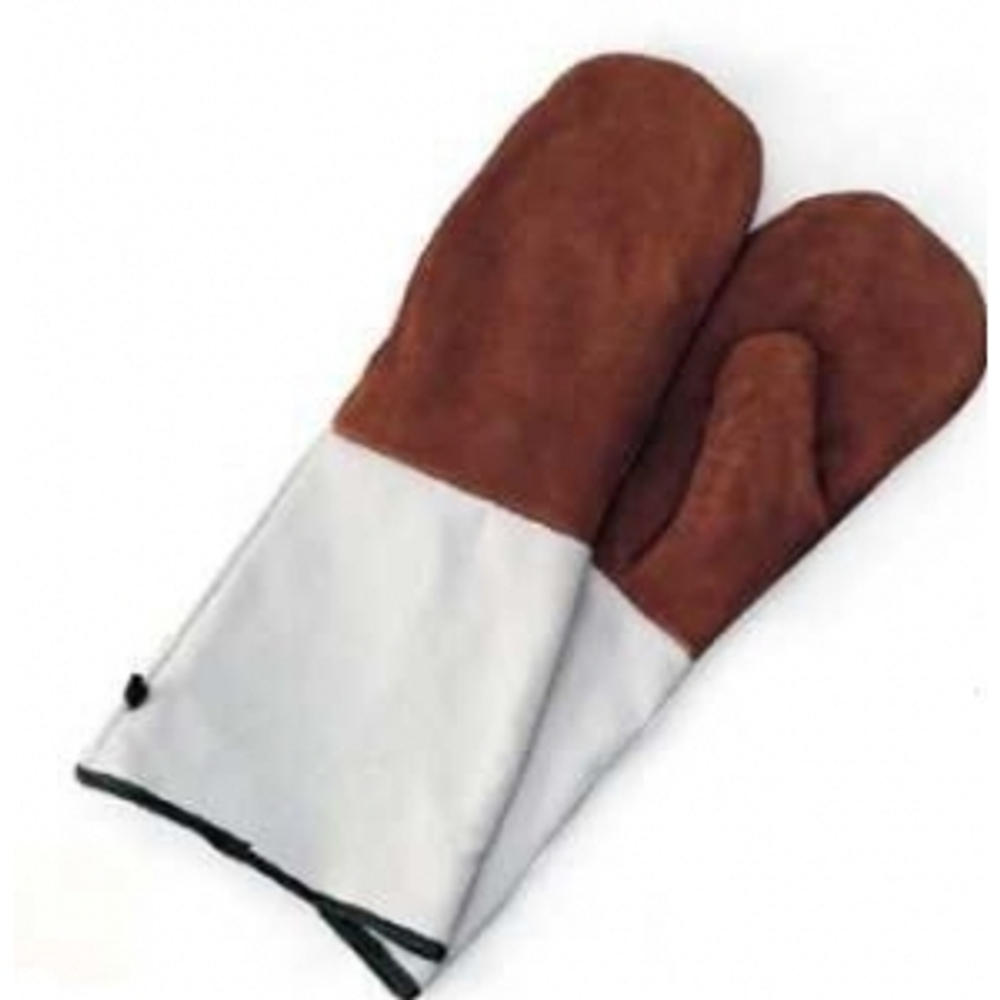 Рукавицы термостойкие длинн. с 1-м выделенн. пальцем (1 пара) (30014)