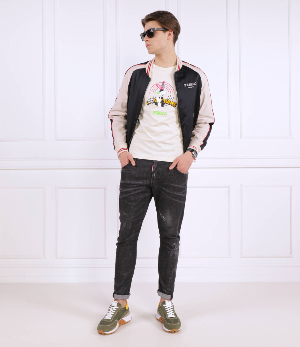 Футболка iceberg x looney tunes Iceberg - экрю(232 I1P F01B 6301)