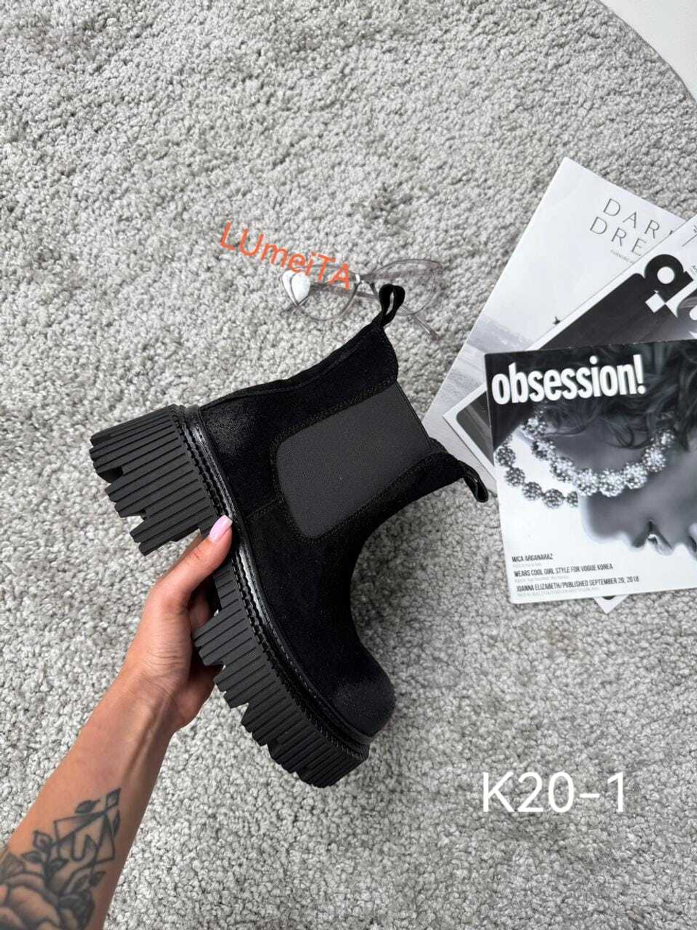 Ботинки нат. кожа по 6 пар (36-40)р./ 20-1