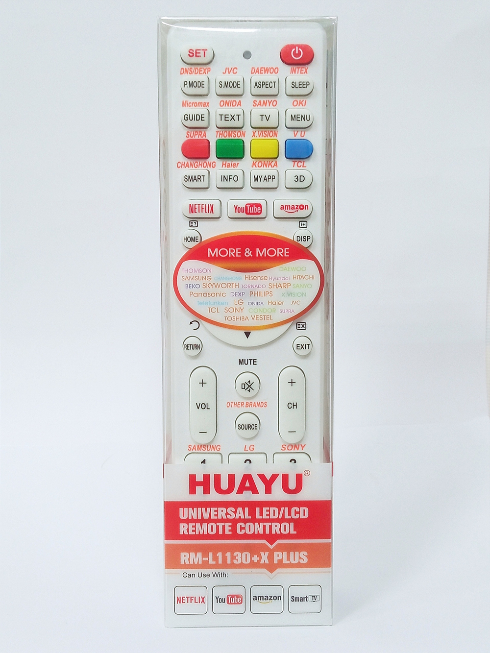 Пульт универсальный RM-L1130+X PLUS TV (HRM1823)