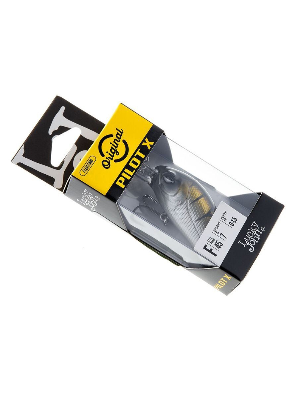 Воблер плавающий Lucky John Original PILOT-X F 04.50/001