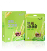 Тканевая маска для лица Belov Moods Snail Coconut Facial Mask, 38 гр
