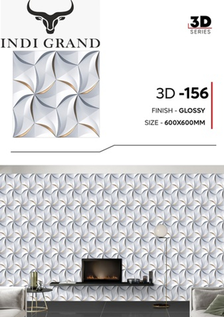 Керамогранит 3D 60х60 glossy - 156