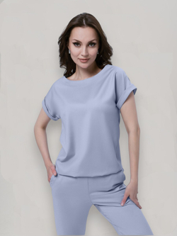 Блуза медицинская женская | Бл-1019 либерти люкс