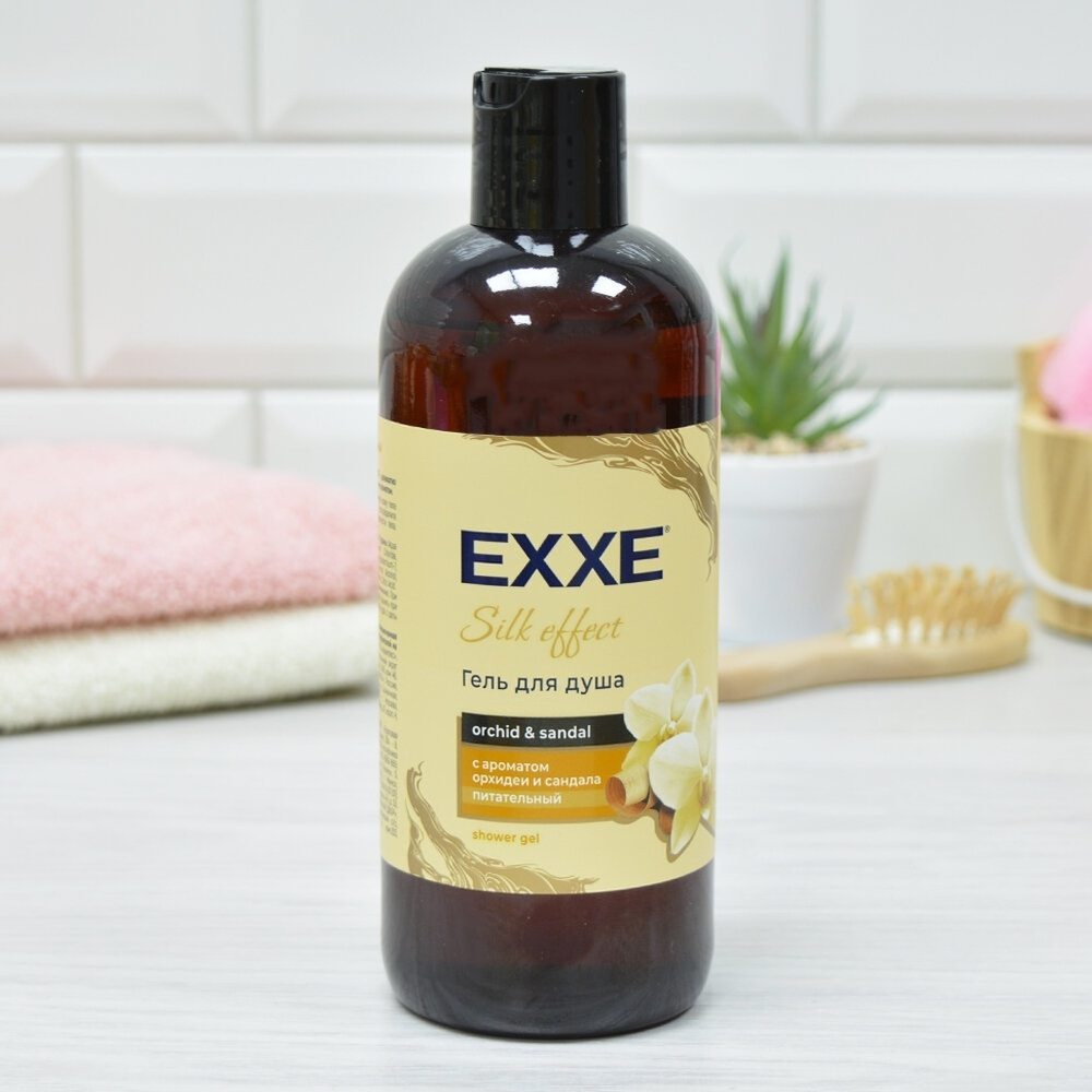 Гель для душа парфюмированный "Орхидея и сандал" 500мл EXXE