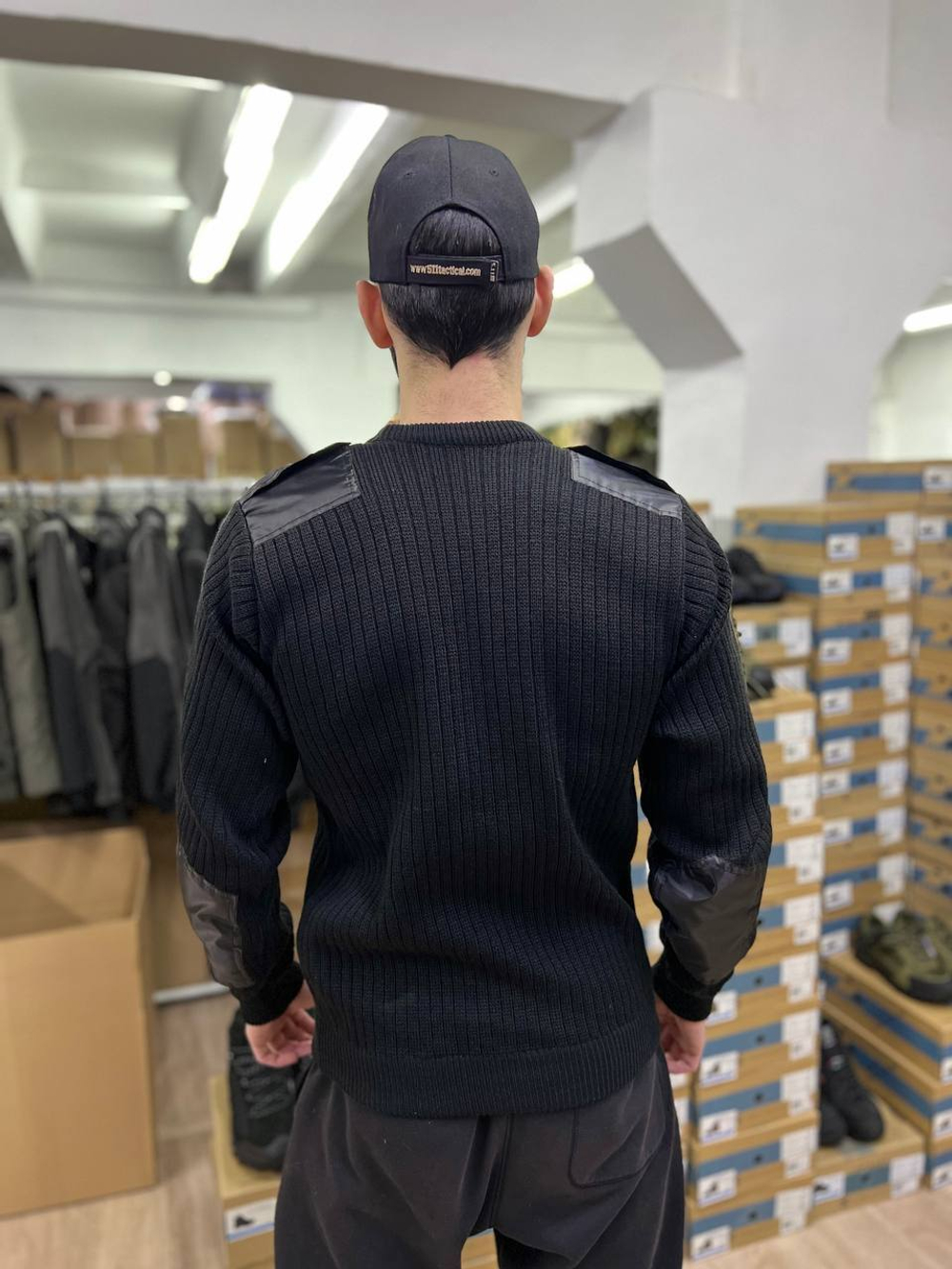 Свитер мужской / чёрный