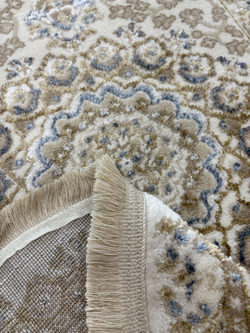 Ковер Mosso 27239A Cream/Blue Овал