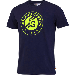 Теннисная футболка Roland Garros Big Logo - navy