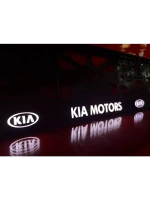 Рамка для номера с подсветкой. Kia Motors.