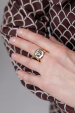 Coins  g/round Кольцо small арт.0999