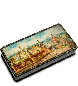 Народные промыслы ШК-19/26 Шкатулка в технике декупаж «Москва» (18х9х3,5)