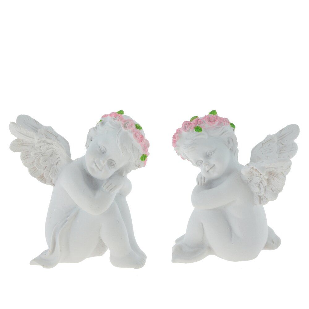 GAEM Фигурка декоративная "Ангел", L4,5 W6 H7,5 см, 2в.