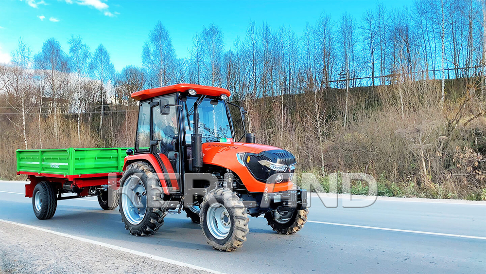 Прицеп Kerland | Керланд П-3530 с ПСМ к трактору (самосвальный на три стороны)