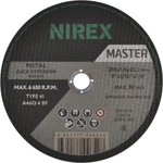 Диск абразивный NIREX Master 230*1.6*22.2 металл NADM23016