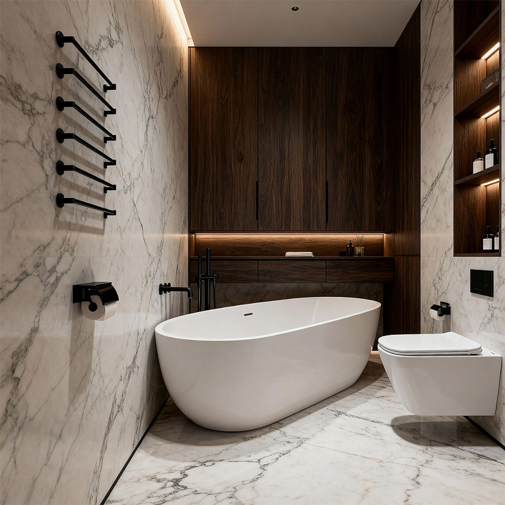 Унитаз подвесной Azario Dezi White BD 355х515х340 безободковый, с функцией биде, с быстросъемным сиденьем "Микролифт" (AZ-W05-SWBD)