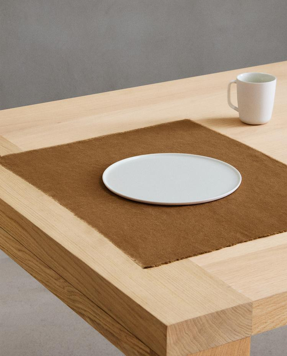 ZARA HOME ЛЬНЯНАЯ САЛФЕТКА, ГОРЧИЧНО-ЖЕЛТЫЙ
