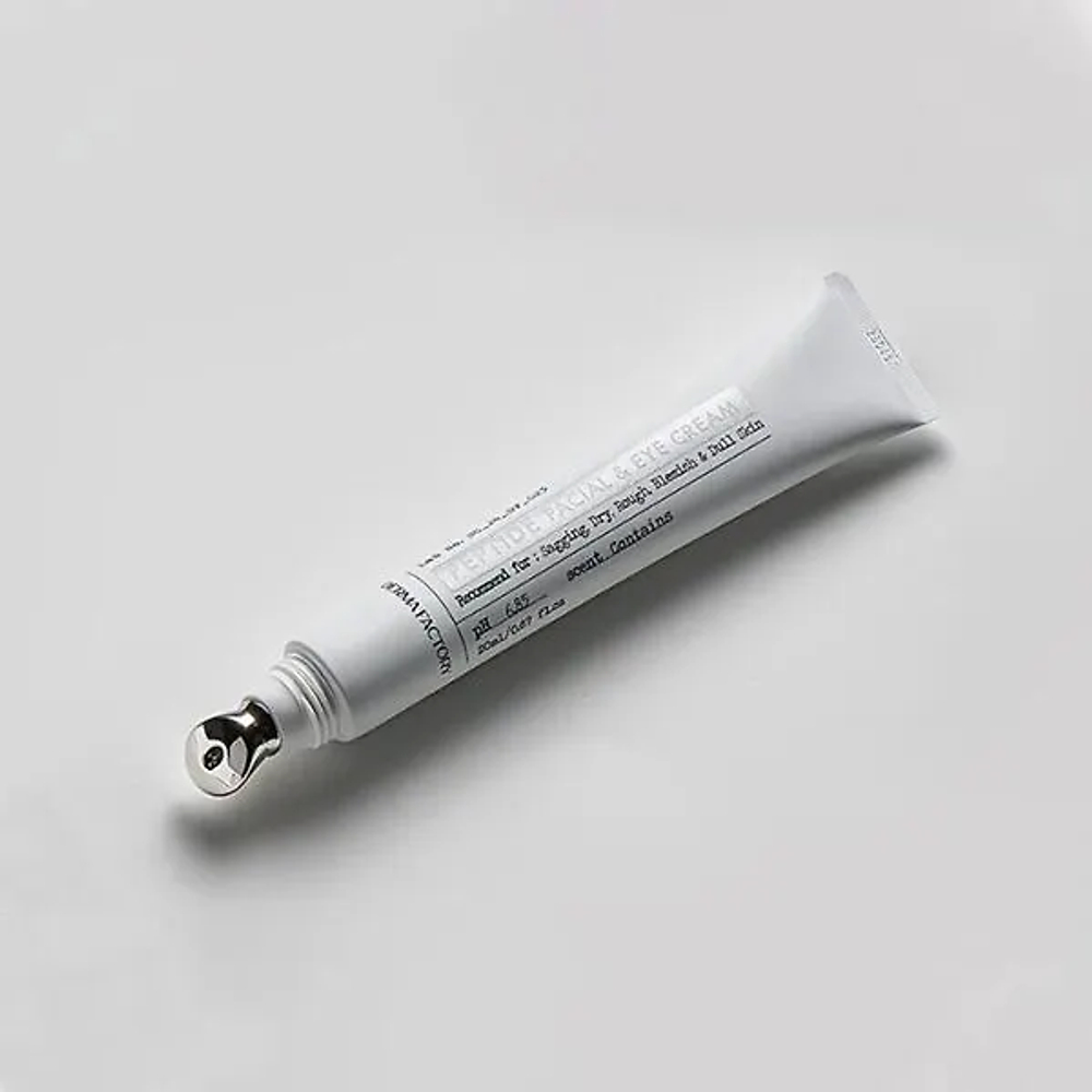 Укрепляющий крем для лица и век с пептидами Derma Factory Peptide Facial & Eye Cream, 20мл