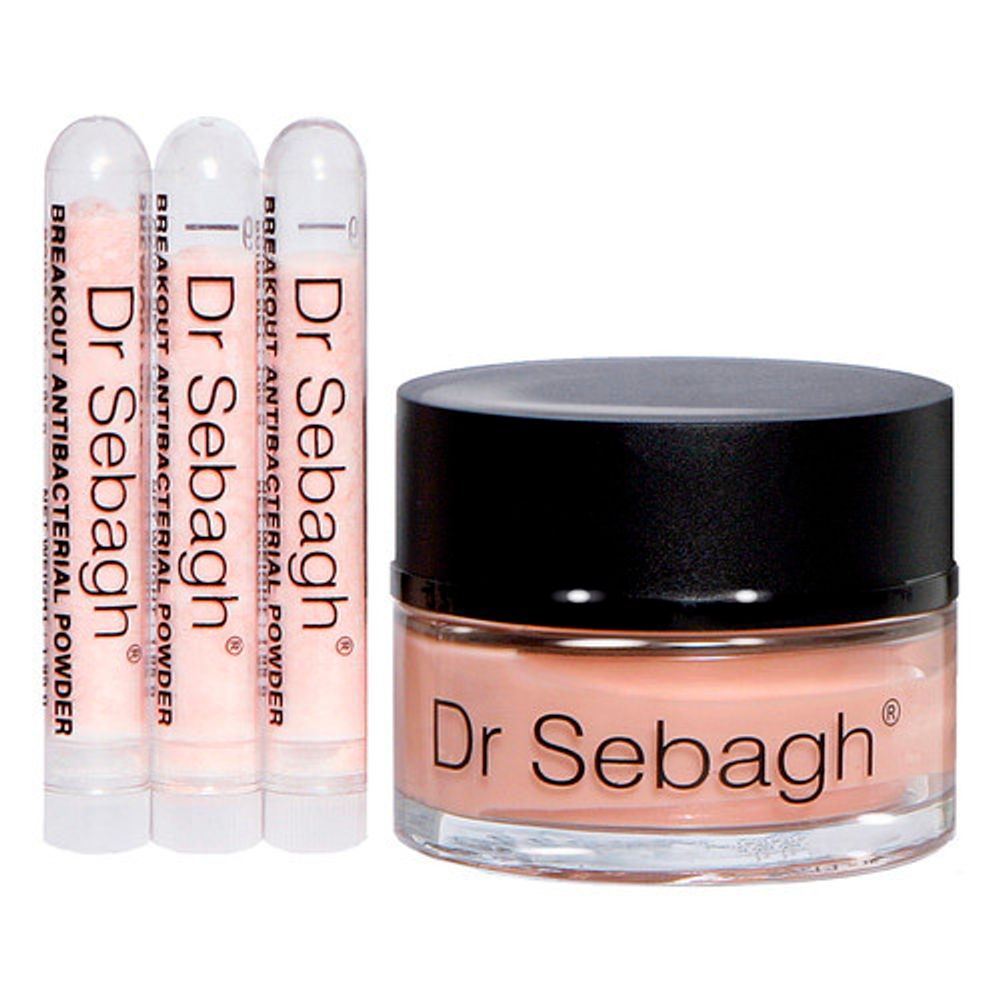 Dr Sebagh Breakout Antibacterial Powder + Breakout Cream