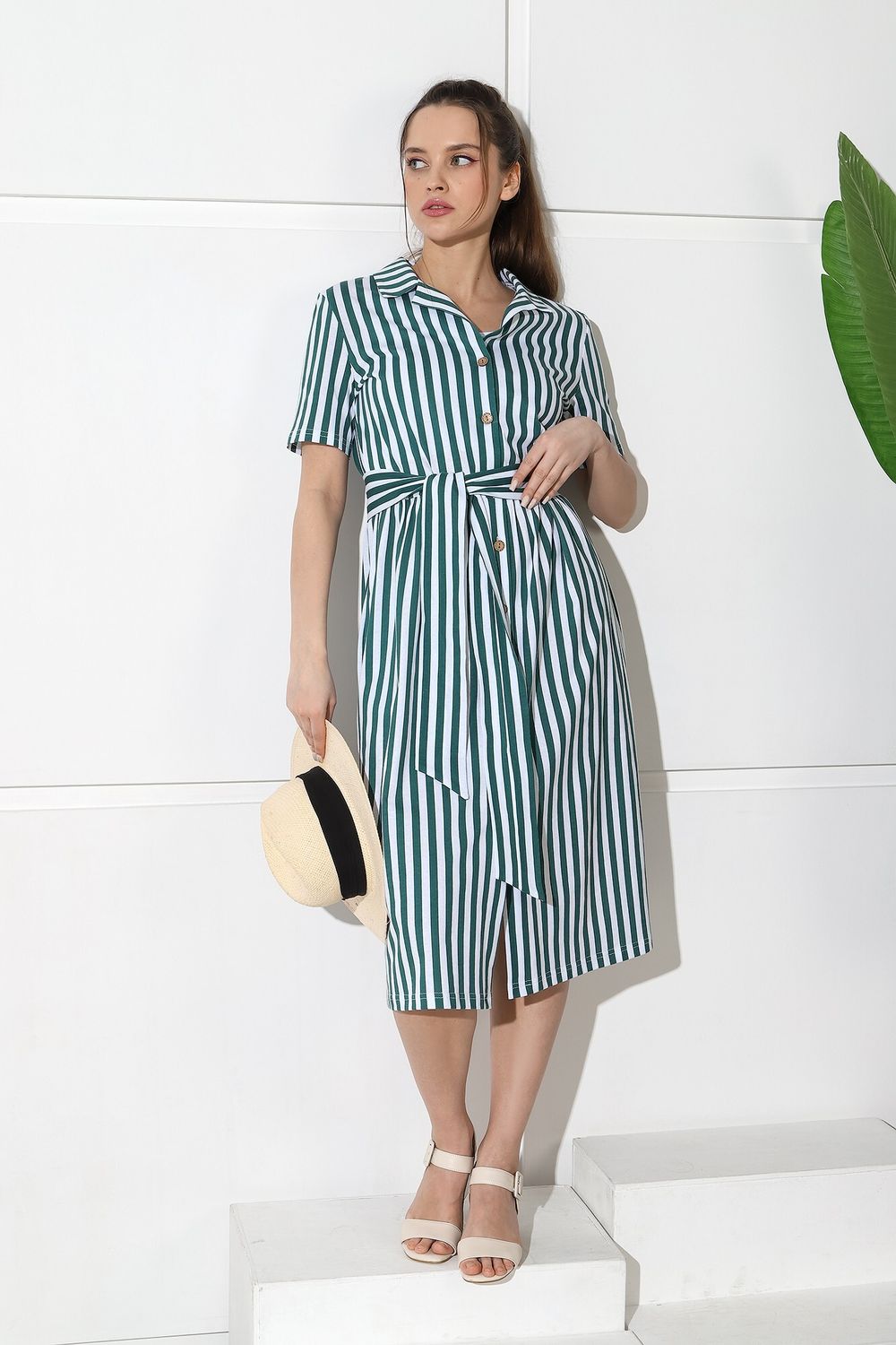 Платье женское Лагуна-3 Виотекс ЗЕЛЁНЫЙ