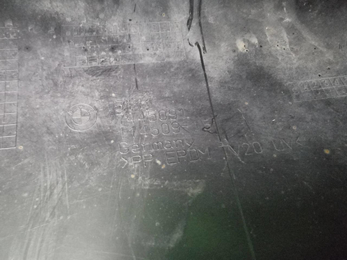 Накладка переднего бампера левая BMW X2 F39 17-23