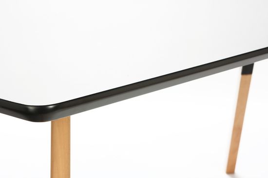 Обеденный стол Arne 160х90 см меламин белый