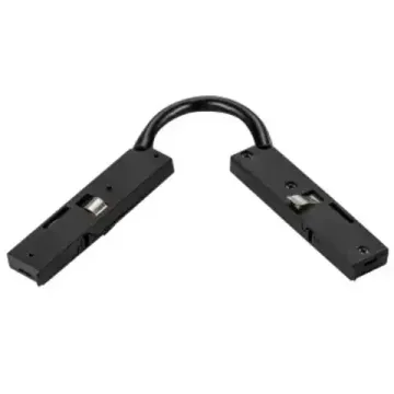 Соединитель трековый однофазный 24V регулируемый гибкий 506157 чёрный Linea Lightstar