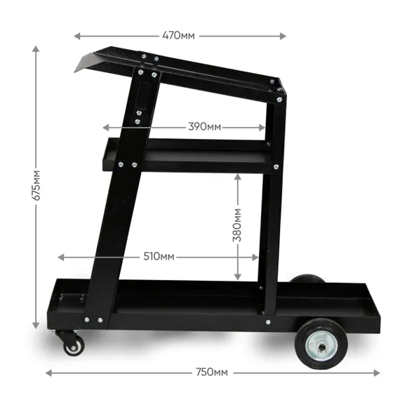 Тележка для сварочного аппарата OSA START MASTER (MIG/TIG/MMA) 2TG001