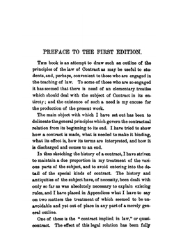 Principles of the English law of contract | Jerome C. Knowlton; William Reynell Anson