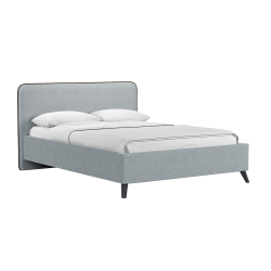 Кровать Мия 180 серая